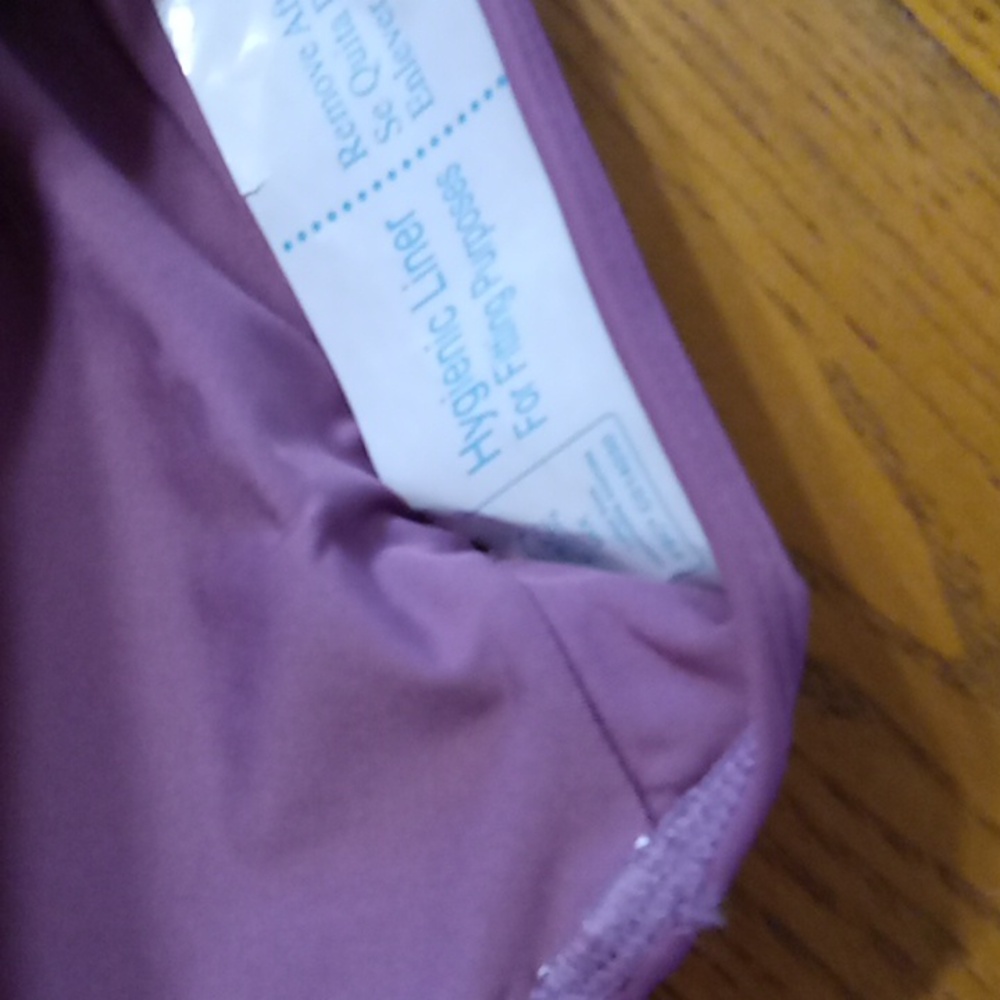 Andie Womens Medium Swimsuit TAHITI CACTUS FLOWER EGGPLANT NEW Beach Resort Pool - Picture 6 of 8